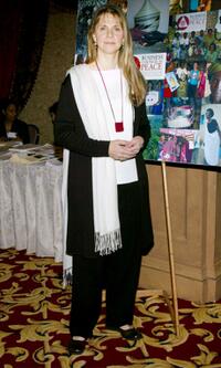 Lindsay Wagner at the Women's Prayer Breakfast for Peace.