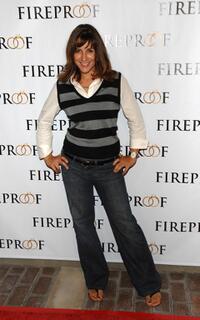 Maggie Wagner at the premiere of "Fireproof."