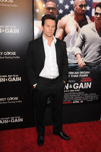 Mark Wahlberg at the Florida premiere of "Pain & Gain."