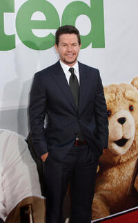 Mark Wahlberg at the California premiere of "Ted."