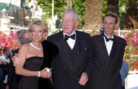 Max von Sydow at the 55th Cannes Film Festival in Cannes for a screening of "Hollywood Ending".