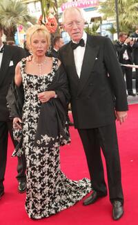 Max von Sydow at The 57th Annual Cannes Film Festival attending the premiere of "Zivot Je Cudo".