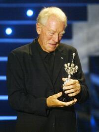 Max von Sydow at the 54th San Sebastian Film Festival.