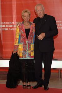 Max von Sydow and Catherine at the 54th San Sebastian Film Festival.