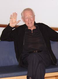 Max von Sydow at the 54th San Sebastian Film Festival attending a photocall.