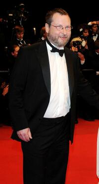 Lars von Trier at the premiere of "Antichrist" during the 62nd International Cannes Film Festival.