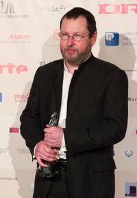 Lars von Trier at the European Film Awards 2008.