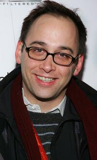 David Wain at the premiere party of "The Ten."