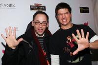 David Wain and Ken Marino at the premiere party of "The Ten" during the 2007 Sundance Film Festival.
