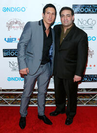 William DeMeo and Paul Borghese at the New York screening of "Once Upon a Time in Brooklyn."