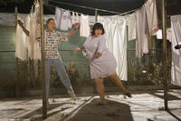 Christopher Walken and John Travolta in "Hairspray."