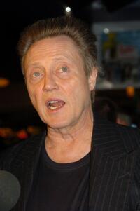 Christopher Walken at the Las Vegas screening of "King of New York".