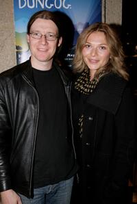 Michael Favelle and Leeanna Walsman at the official launch of Dungog Film Festival.
