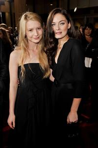Mia Wasikowska and Alexa Davalos at the 2008 AFI FEST Closing Night Gala screening of "Defiance."