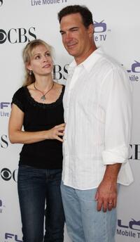 Patrick Warburton and Guest at the CBS Comedies Season premiere Party.