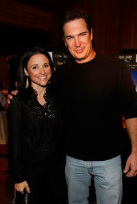 Julia Louis-Dreyfus and Patrick Warburton at the Juma Entertainment's 17th Annual Deer Valley Celebrity Skifest.