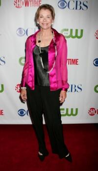 Jessica Walter at the CW/CBS/Showtime/CBS Television TCA party.