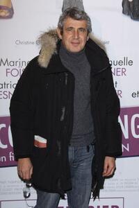Michel Boujenah at the Paris premiere of "Le Code Change."