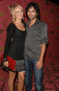 Malin Akerman and Adrian Grenier at the HBO Post Emmy Party.