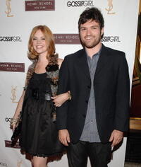 Dreama Walker and Josh Ruben at the Henri Bendel and YSL Beaute celebration of "Gossip Girl."