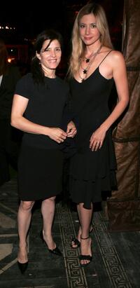 Melora Walters and Mira Sorvino at the after party for HBO's new drama series "Rome."