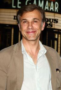 Christoph Waltz at the New York special screening of "Inglorious Basterds."