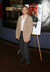 Christoph Waltz at the New York special screening of "Inglorious Basterds."