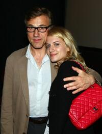 Christoph Waltz and Melanie Laurent at the New York special screening of "Inglorious Basterds."