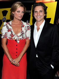 Lucy Walker and Lawrence Bender at the premiere of "Countdown To Zero."