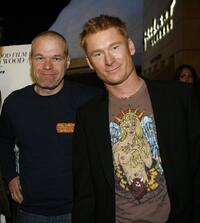 Director Uwe Boll and Zack Ward at the 2007 Hollywood Film Festival premiere of "Postal."
