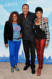 Julia Waters Tillman, Oren Waters and Maxine Waters-Willard at the Outdoors screening of "20 Feet From Stardom" in California.