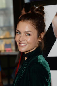 Hannah Ware at the New York premiere of "Hitman: Agent 47."