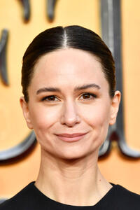 Katherine Waterston at the "Fantastic Beasts: The Secrets of Dumbledore" world premiere in London.