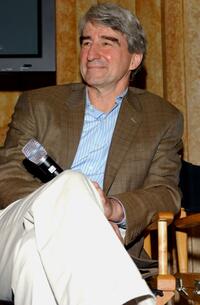 Sam Waterston at the press conference for the new seasons of "Law And Order".