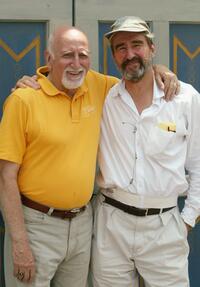 Sam Waterston and Dominic Chianese at the Central Park production of "Much Ado About Nothing".