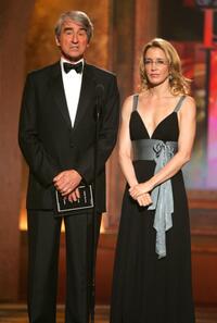 Sam Waterston and Felicity Huffman at the 61st Annual Tony Awards.