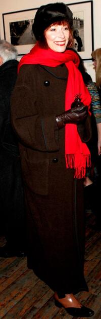 Karen Akers at the opening of "Belfast Blues."