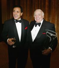 Ernest Borgnine and Frank Stallone at the World May Hear Awards Gala.