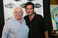 Ernest Borgnine and Jonathan Silverman at the California premiere of "Coffee Date".