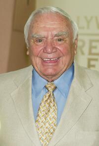 Ernest Borgnine at the annual Hollywood Foreign Press Association installation luncheon.