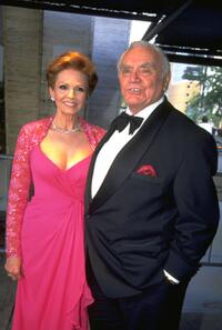 Undated photo of actor Ernest Borgnine and his wife.