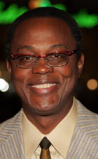 Basil Wallace at the premiere of "Blood Diamond."