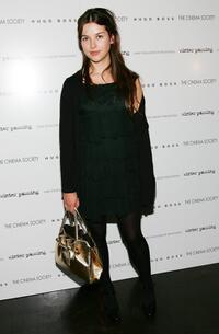 Amelia Warner at the screening of "Winter Passing."