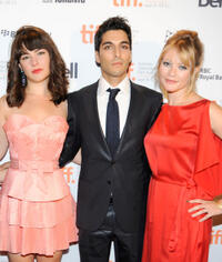 Katie Boland, Keon Mohajeri and Sarah Allen at the TIFF Rising Stars Party during the 2011 Toronto International Film Festival.