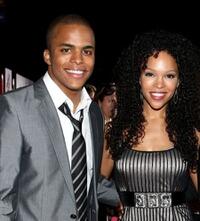 Chris Warren Jr. and Brook Kerr at the premiere of "High School Musical 3: Senior Year."