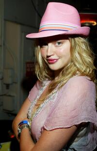 Estella Warren at the Young Storytellers Foundation Party.