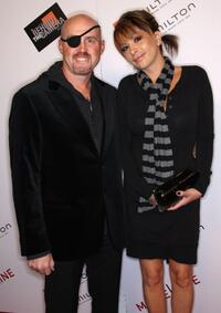 Garrett Warren and Guest at the Hamilton Behind the Camera Awards.