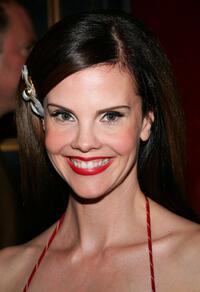 Kiersten Warren at the New York premiere of "Invincible."