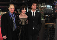David Warshofsky, Miranda July and Hamish Linklater at the premiere of "The Future" during the 61st Berlin International Film Festival.