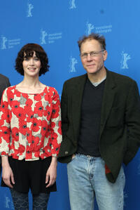 Miranda July and David Warshofsky at the photocall of "The Future" during the 61st Berlin International Film Festival in Germany.